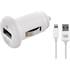 Pack chargeur allume-cigare 1 entrée USB + câble lightning T'nB