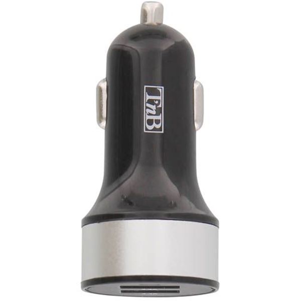 Chargeur allume-cigare 2 entrées USB 4,8A T'nB