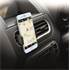 Support pince compact noir sur grille d'aération  T'nB