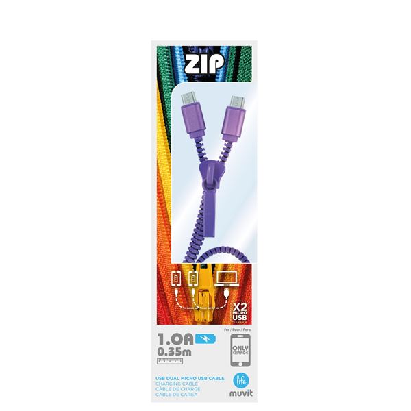 Câble USB ZIP ROSE