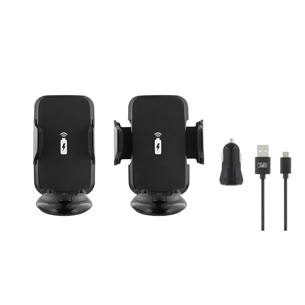 Chargeur voiture induction + câble micro USB T'nB