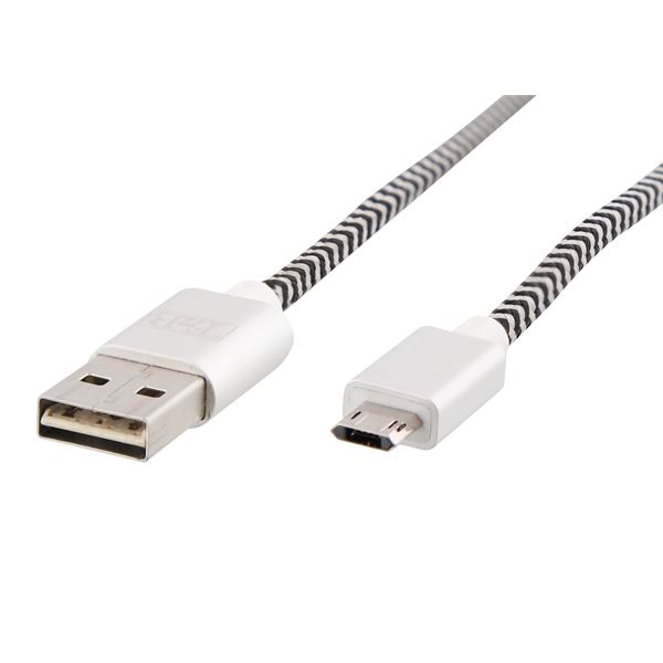 Câble USB / Micro USB  réversible 2m T'nB