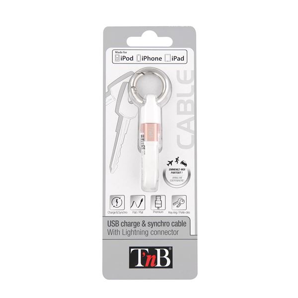 Câble de charge porte-clé Iphone - TNB