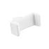 SUPPORT GRILLE D'AÉRATION COMPACT BLANC T'NB