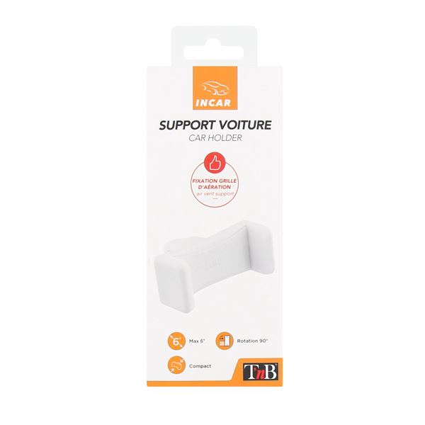 SUPPORT GRILLE D'AÉRATION COMPACT BLANC T'NB