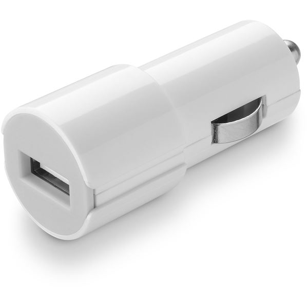 Chargeur allume cigare blanc 1 entrée 2A Cellular Line