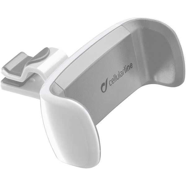 Support pince blanc sur grille d'aération Cellular Line