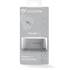 Support pince blanc sur grille d'aération Cellular Line