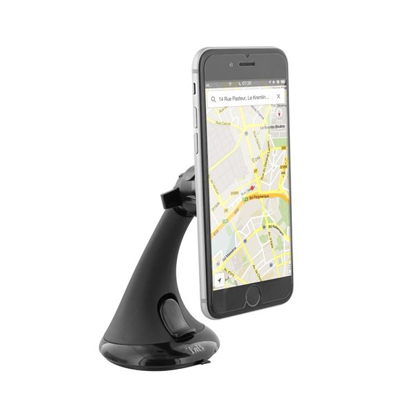 Support "push" universel  sur pare-brise / tableau de bord T'nB