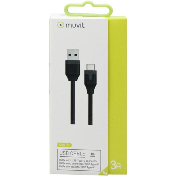 Câble de recharge USB / USB-C Muvit