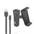 Pack support + chargeur allume cigare + câble lightning Muvit