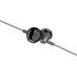 Ecouteurs intra-auriculaire premium gris anthracite 3,5 mm Muvit