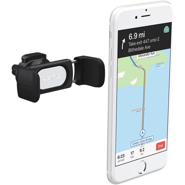 Support pince Téléphone sur grille d'aération Kenu Airframe Pro