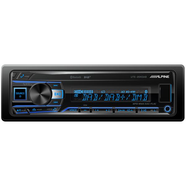 AUTORADIO UTE-204DAB DAB BLUETOOTH ALPINE