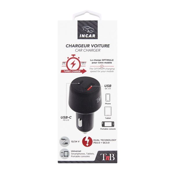 Chargeur Allume-Cigare 30 watts TNB
