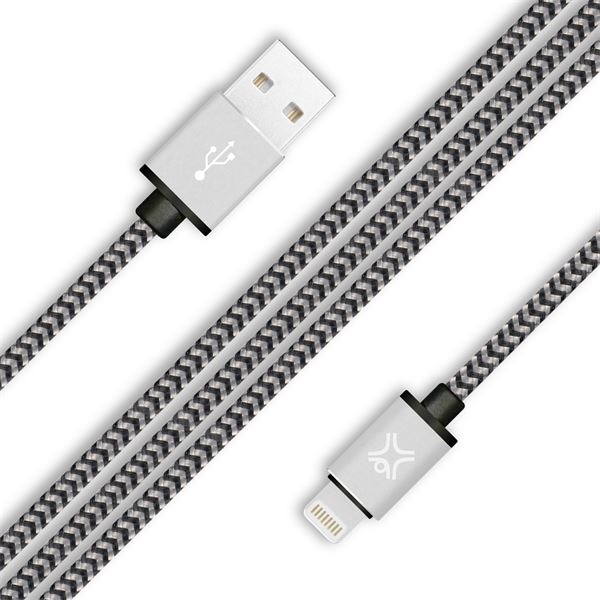 Câble premium lightning - argent - XTREMEMAC