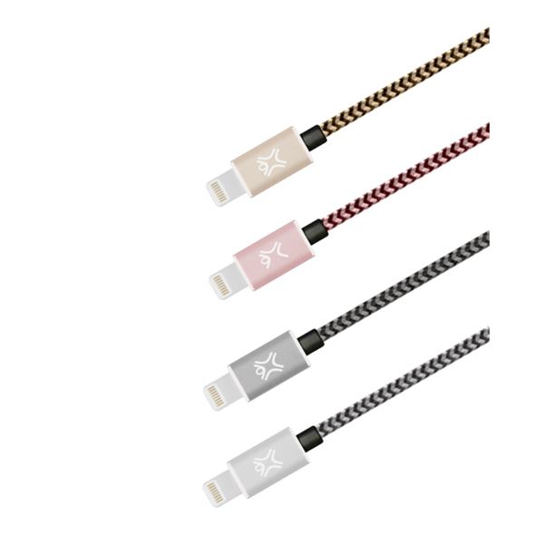 Câble premium lightning - gris - XTREMEMAC