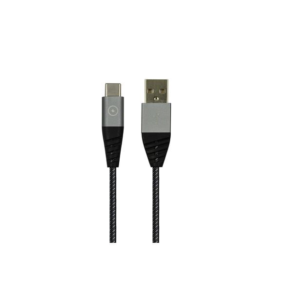 CABLE USB-C 2m GRIS MUVIT
