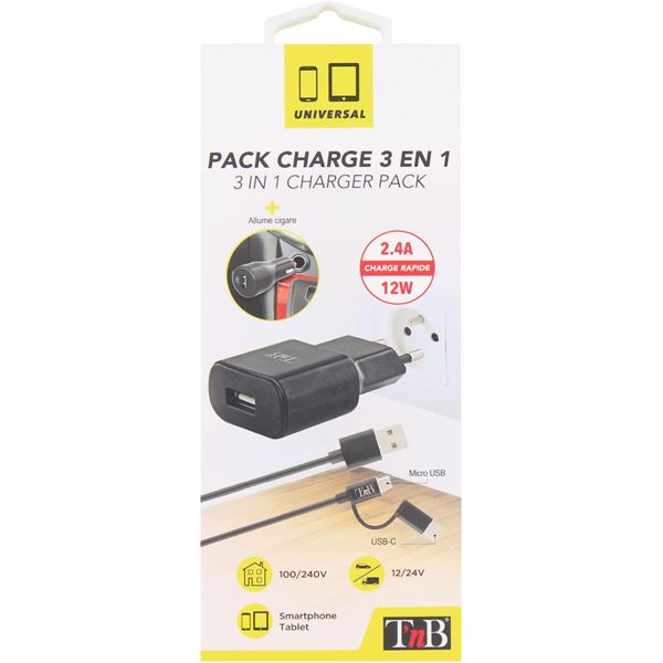 Pack de charge voiture et maison TNB