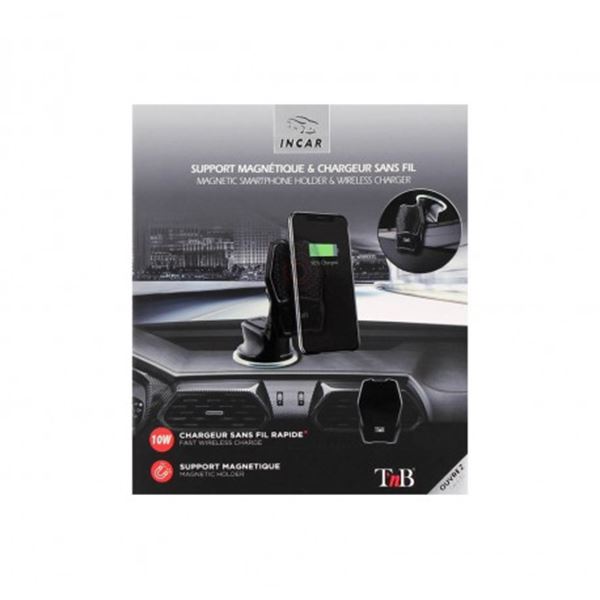 Support téléphone magnétique chargeur à induction TNB
