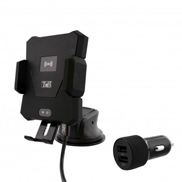 Support téléphone chargeur à induction avec pinces motorisées TNB
