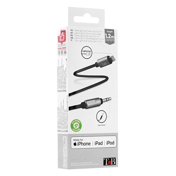 Câble Iphone vers Jack TNB