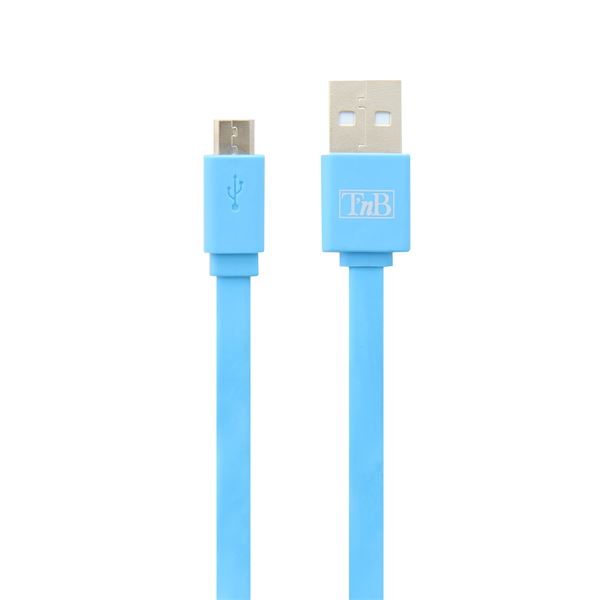 Câble de charge micro-usb Bleu - TNB