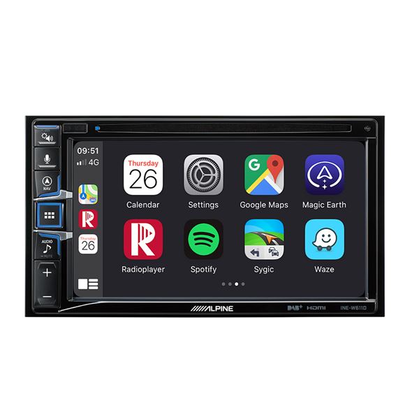 AUTORADIO MULTIMÉDIA INE-W611D ALPINE