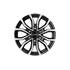 Jante aluminium Dezent 16 pouces Noir / Face Miroir