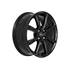 Jante aluminium Dezent 15 pouces Noir Tv Black