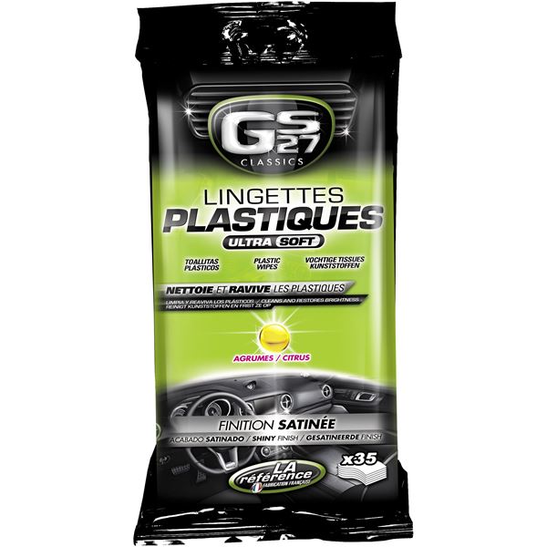 35 Lingettes plastiques GS27 Classics