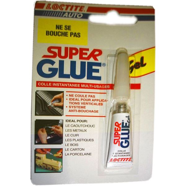 Colle super glue gel 454 LOCTITE 3 g