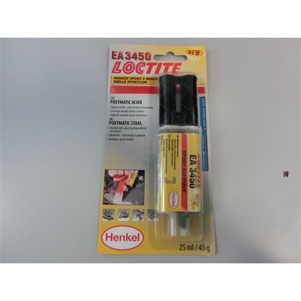 Colle époxy pour acier 3450 LOCTITE 25ml