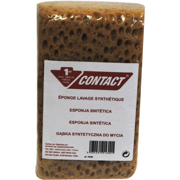 Éponge de lavage synthétique Contact