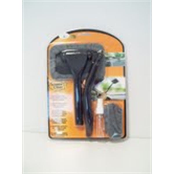 Raclette auto microfibres en kit