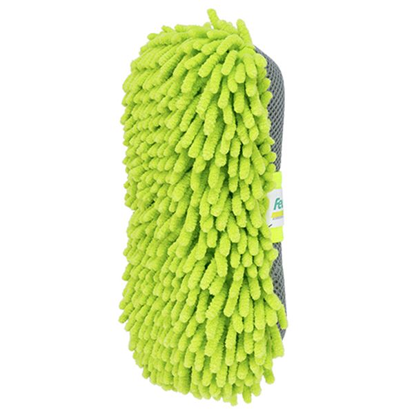 Eponge microfibre lavage & démoustiquante FEU VERT