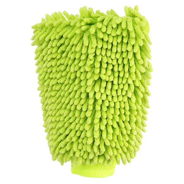 Gant de lavage microfibre haute performance FEU VERT