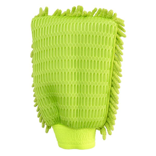 Gant de lavage microfibre haute performance FEU VERT