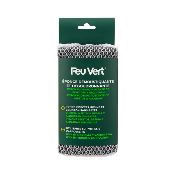 Éponge démoustiquante et dégoudronnante Feu Vert