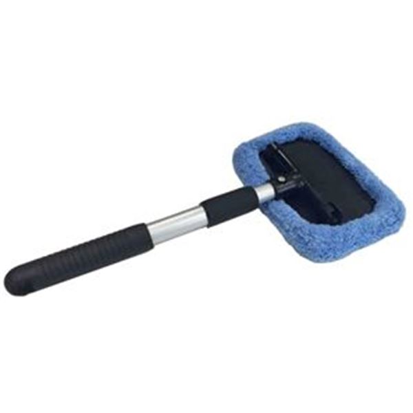Raclette anti-buée télescopique de lavage
