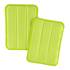 2 Tampons microfibre nettoyage pare-brise FEU VERT