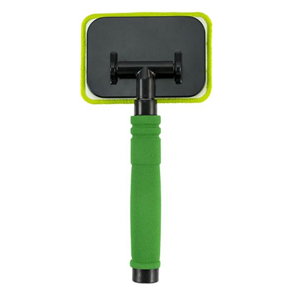 Raclette microfibre nettoyage pare-brise intérieur FEU VERT