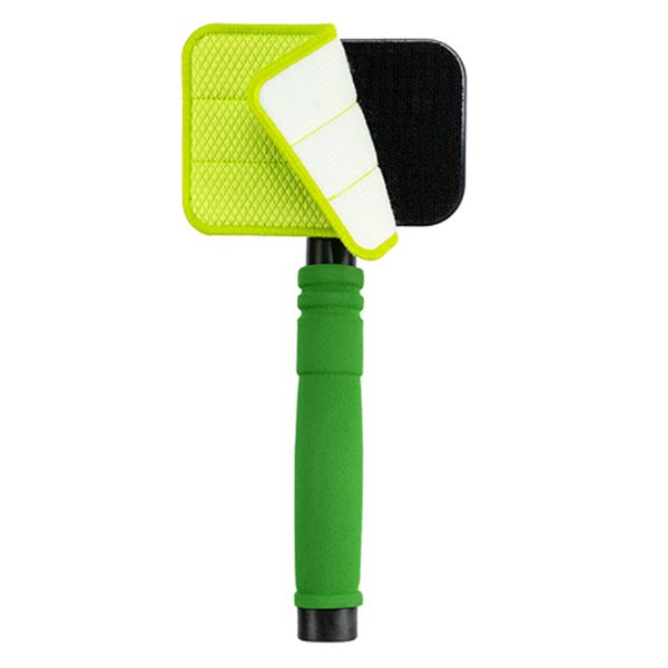 Raclette microfibre nettoyage pare-brise intérieur FEU VERT