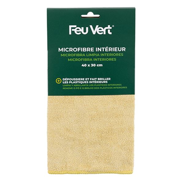 Microfibre plastiques intérieurs FEU VERT