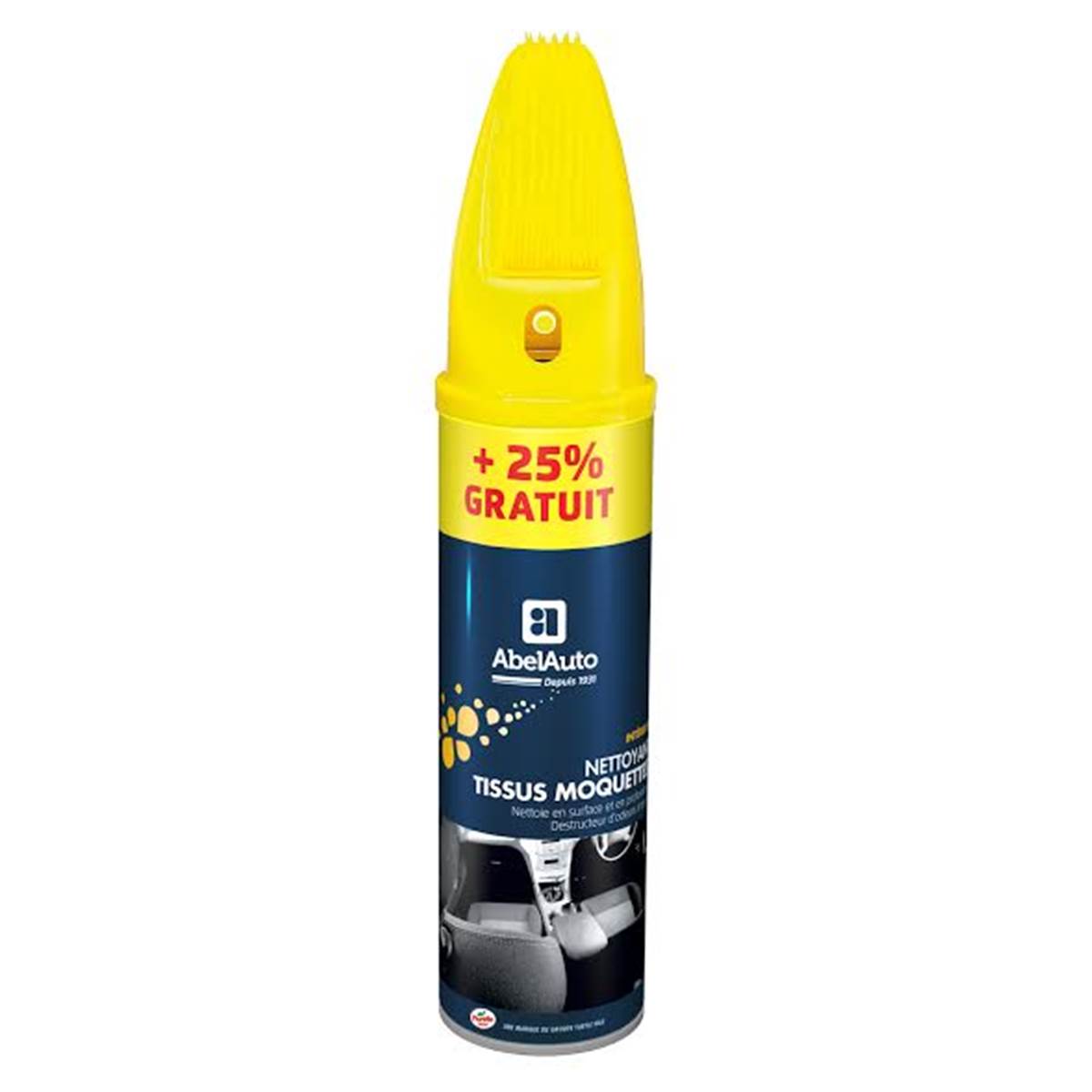 Nettoyant Tissus Moquette Abel P + Brosse + 25% De Produit Offerts