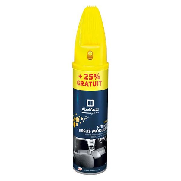 Nettoyant Tissus moquette Abel P + brosse + 25% de produit offerts