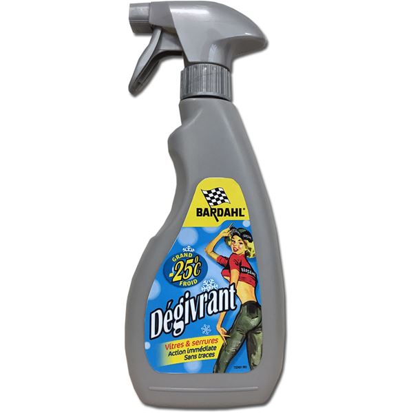 Dégivrant pulvérisateur 500ml Bardahl
