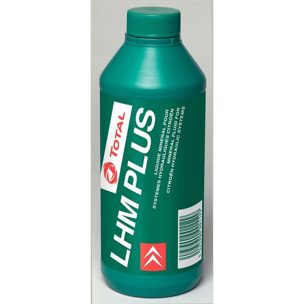 Fluide minéral de couleur verte Total pour centrales hydrauliques Lhm Plus