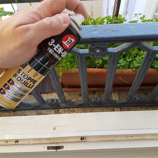 Stoppe Rouille 3-EN-UN Technique Aérosol 250 ml