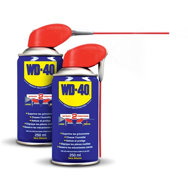 Produit Multifonction WD-40 Spray Double Position - aérosol 250 ml